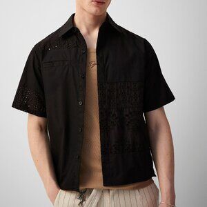 BNWT SS24 JUNGLES JUNGLES BRODERIE ANGLAISE SHIRT L